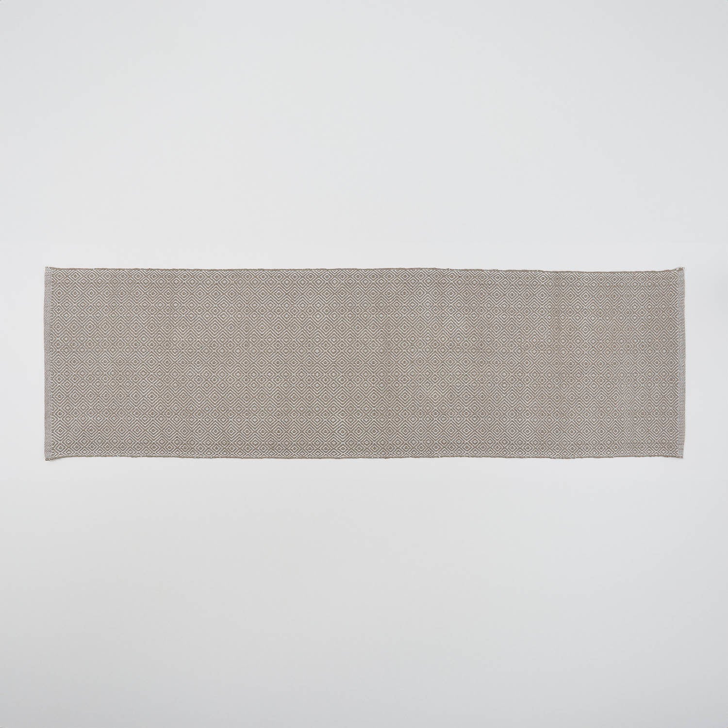 Chinchilla Diamond Runner Rug