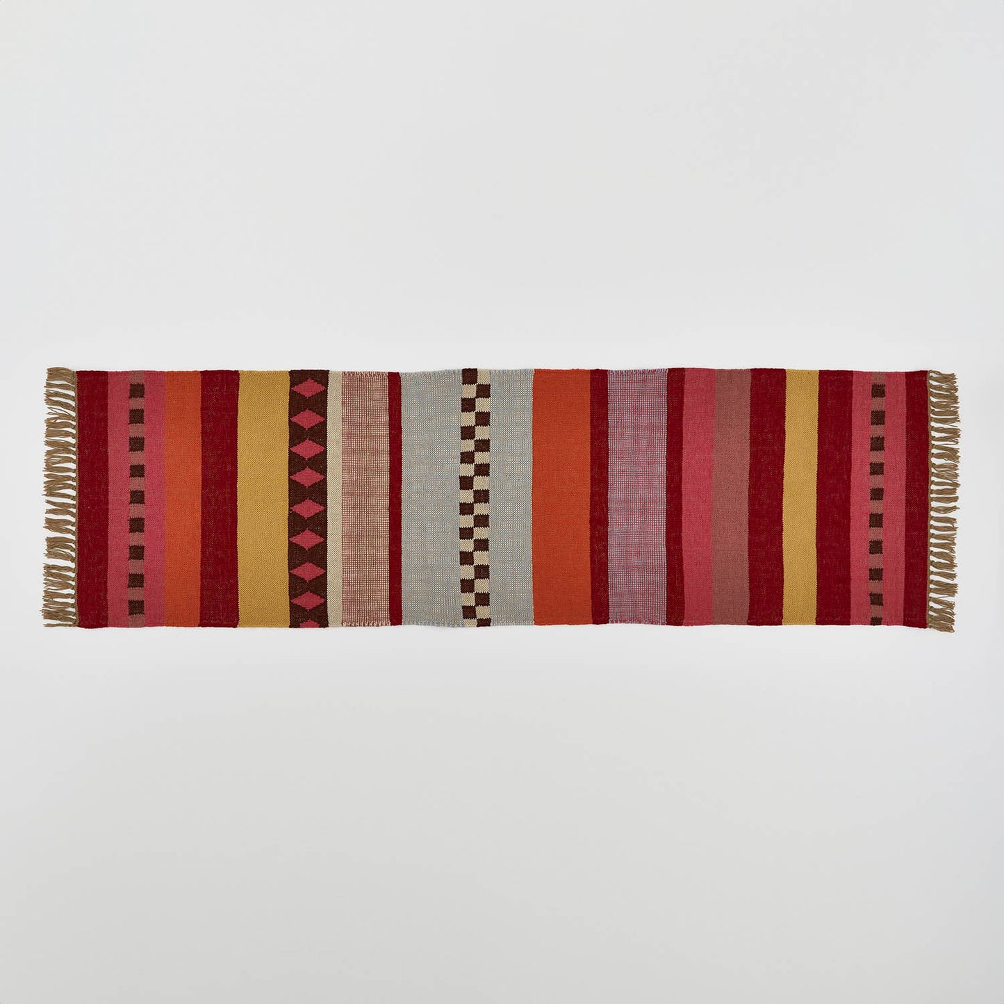 Darjeeling Rainbow Runner Rug - 600cm x 70cm