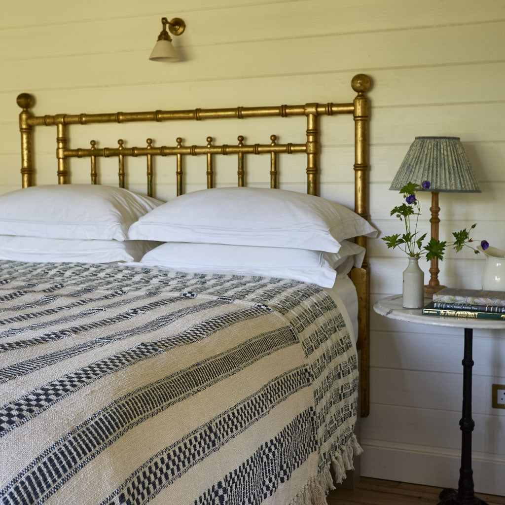 Kalami Navy Blanket