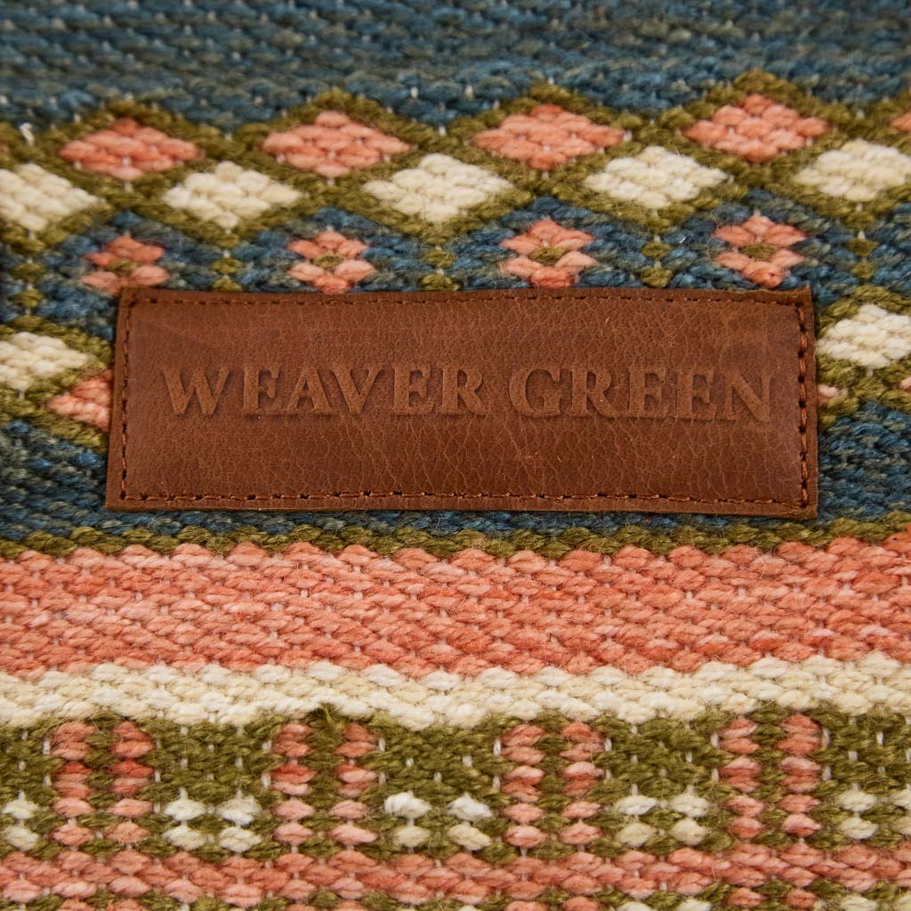 Fairisle Coral Weekender Bag