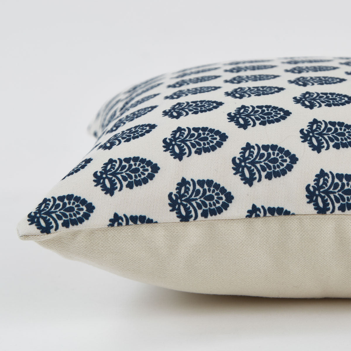 Acorn Canvas Navy Cushion