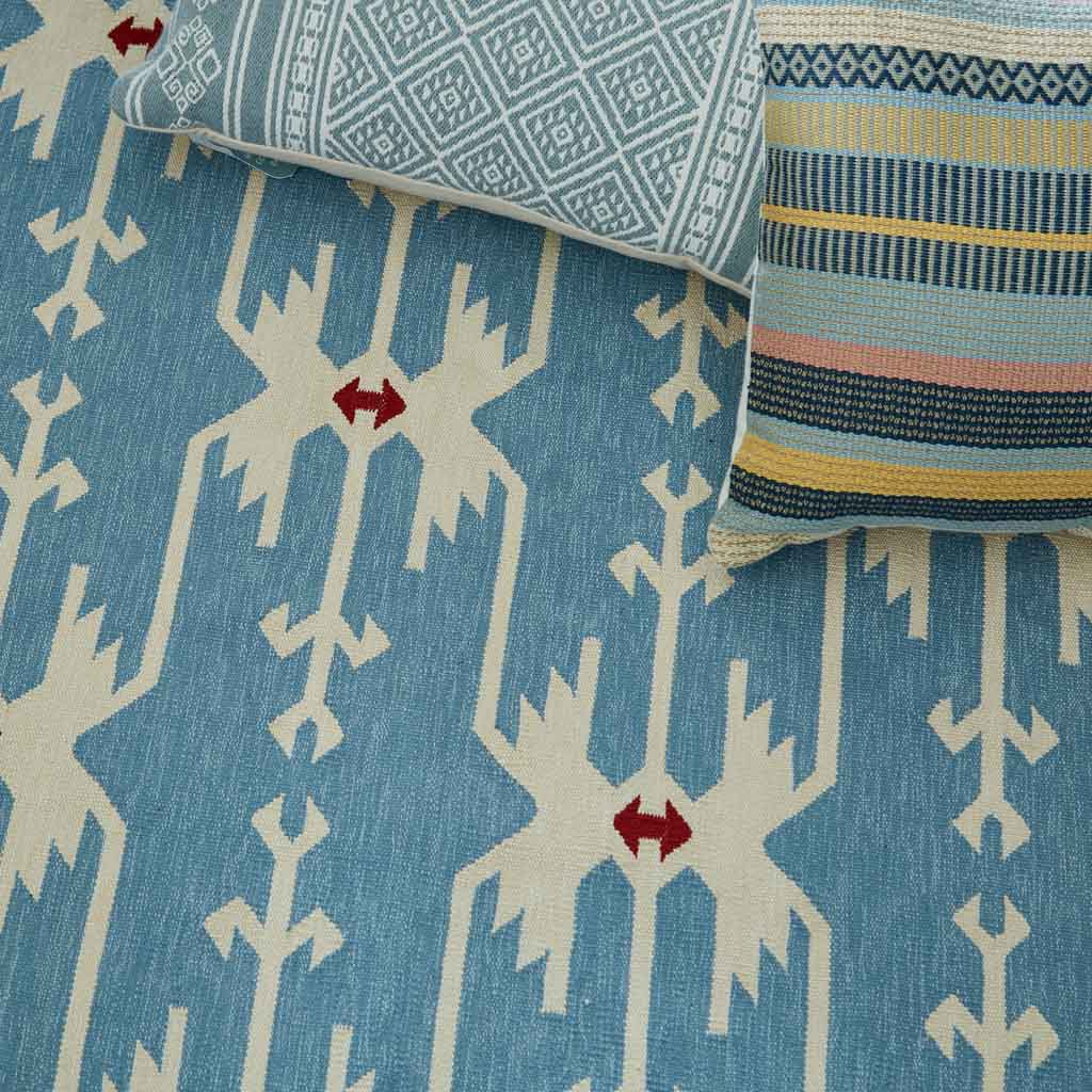Anatolia Sky Blue Runner Rug