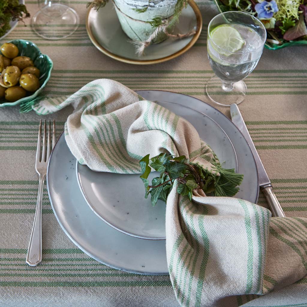 Antibes Green Napkins (4 Pack)