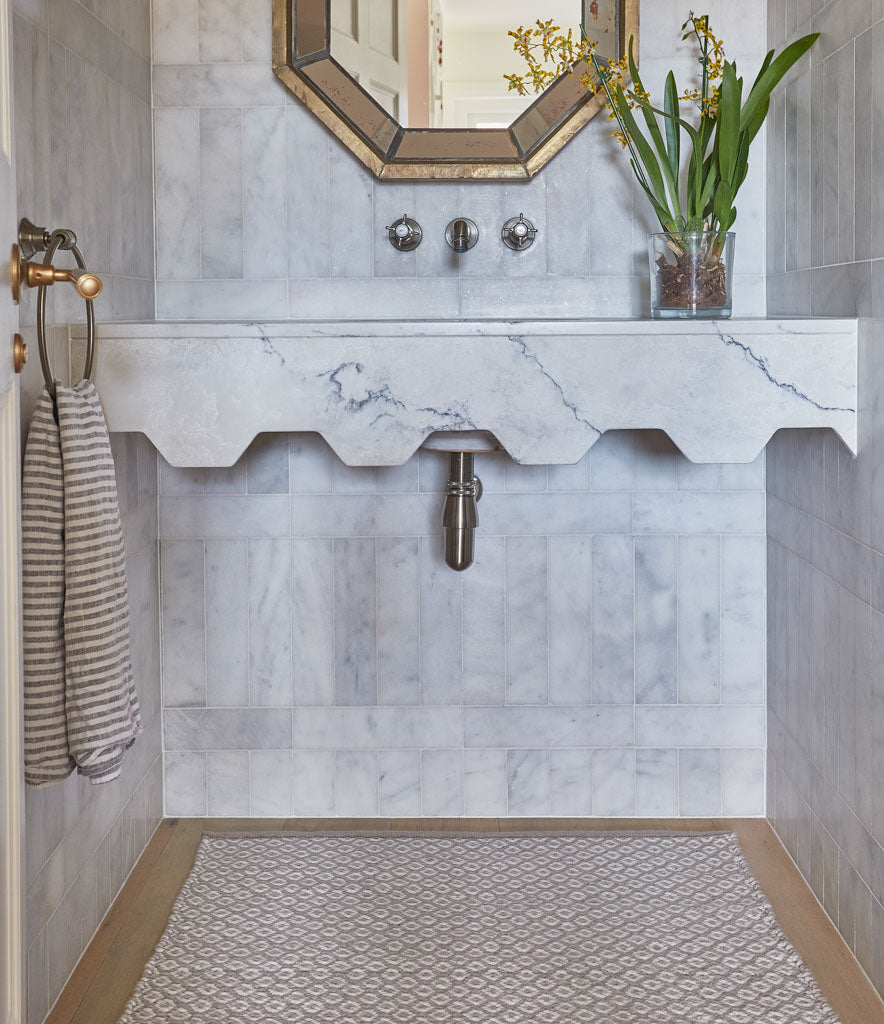 thistle chinchilla rug under sink
