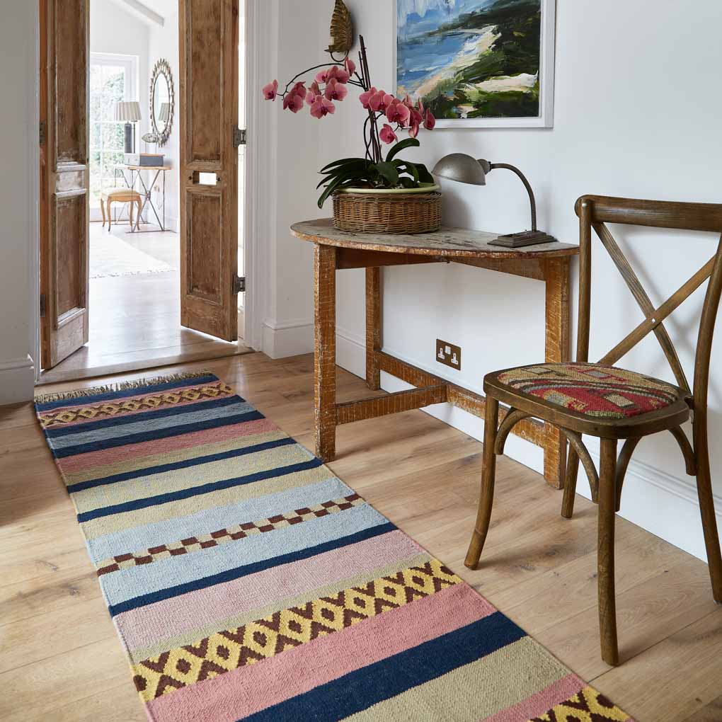Darjeeling Heather Runner Rug