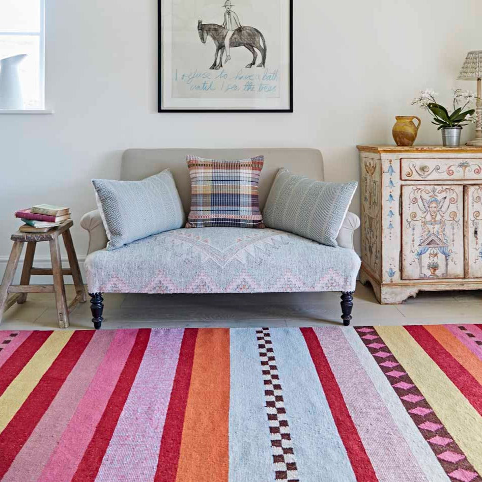 Darjeeling Rainbow Runner Rug