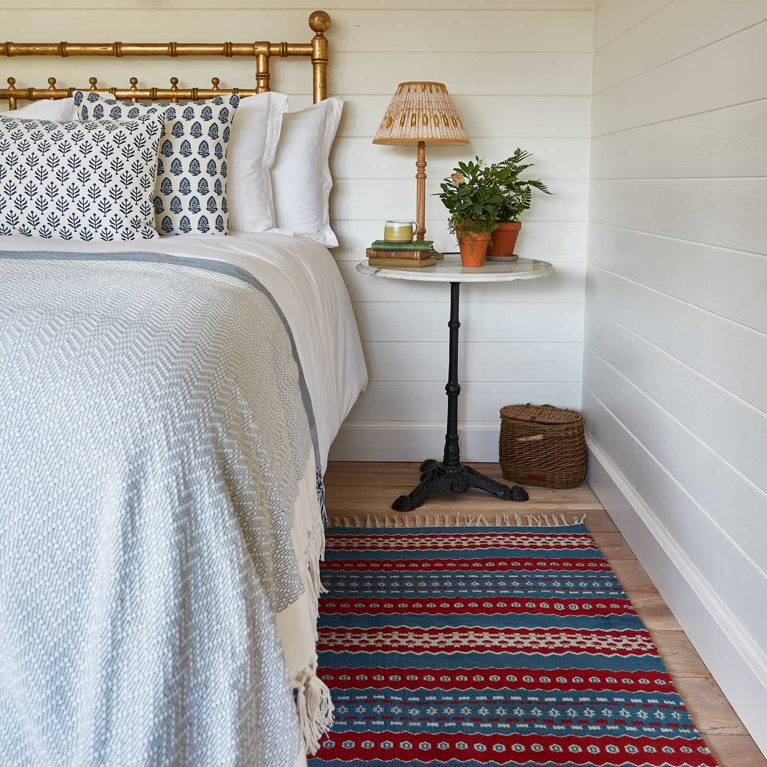 Fairisle Red Runner Rug