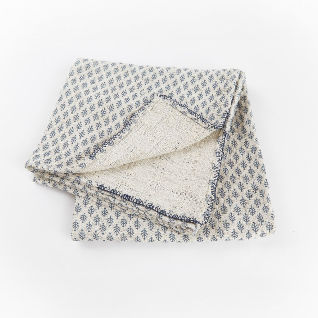 Jaipur Fern Navy Throw