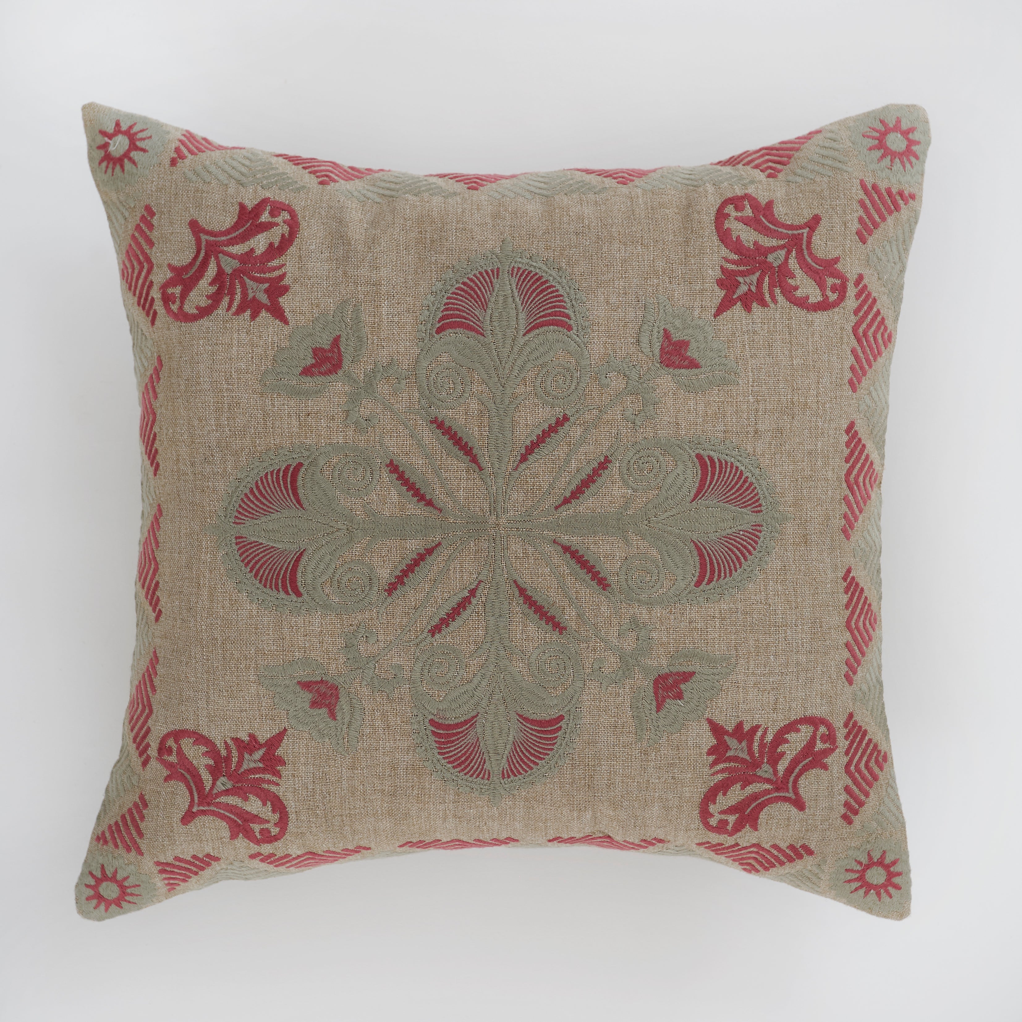 Iris Pink Cushion