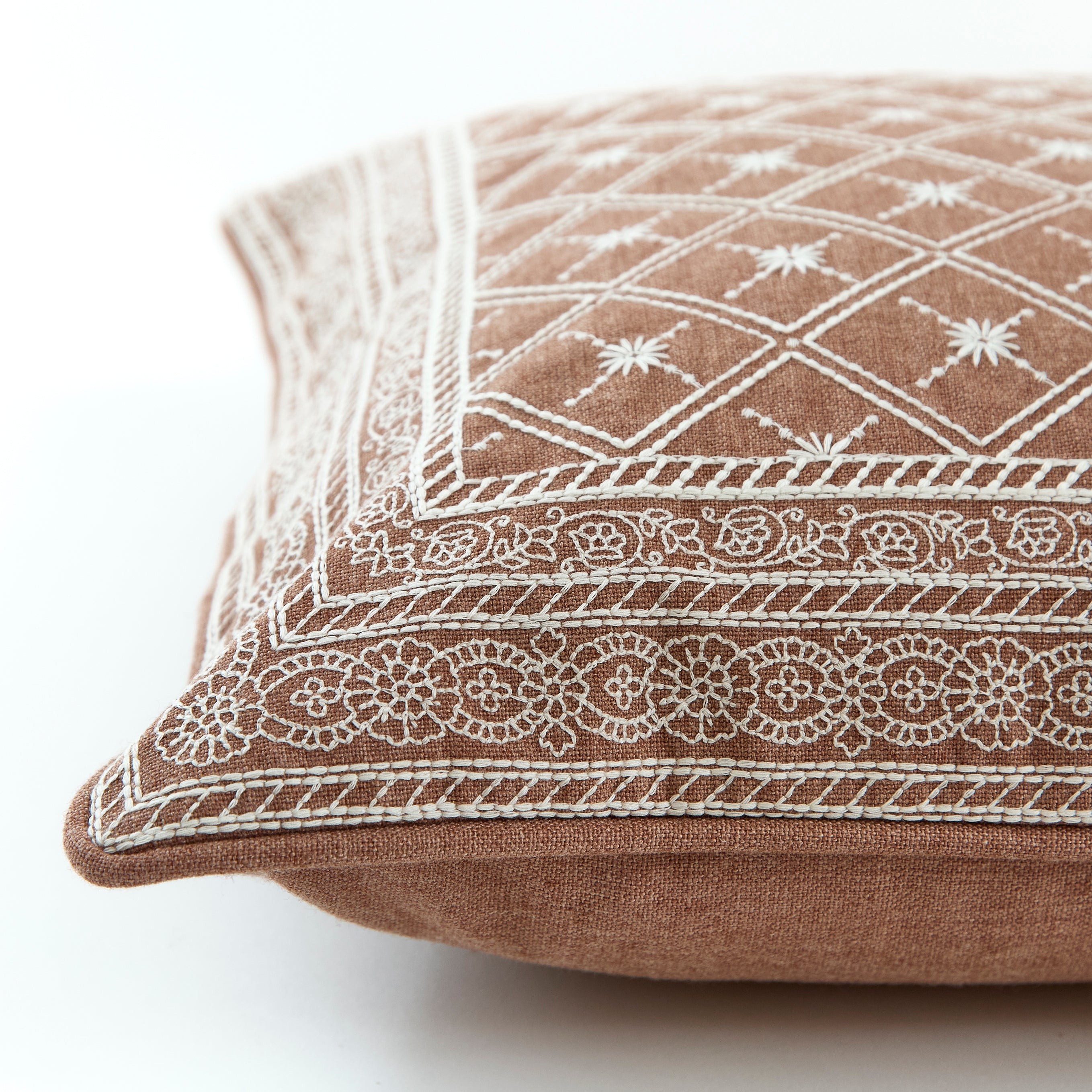 Lucknow Star Pippins Pink Cushion
