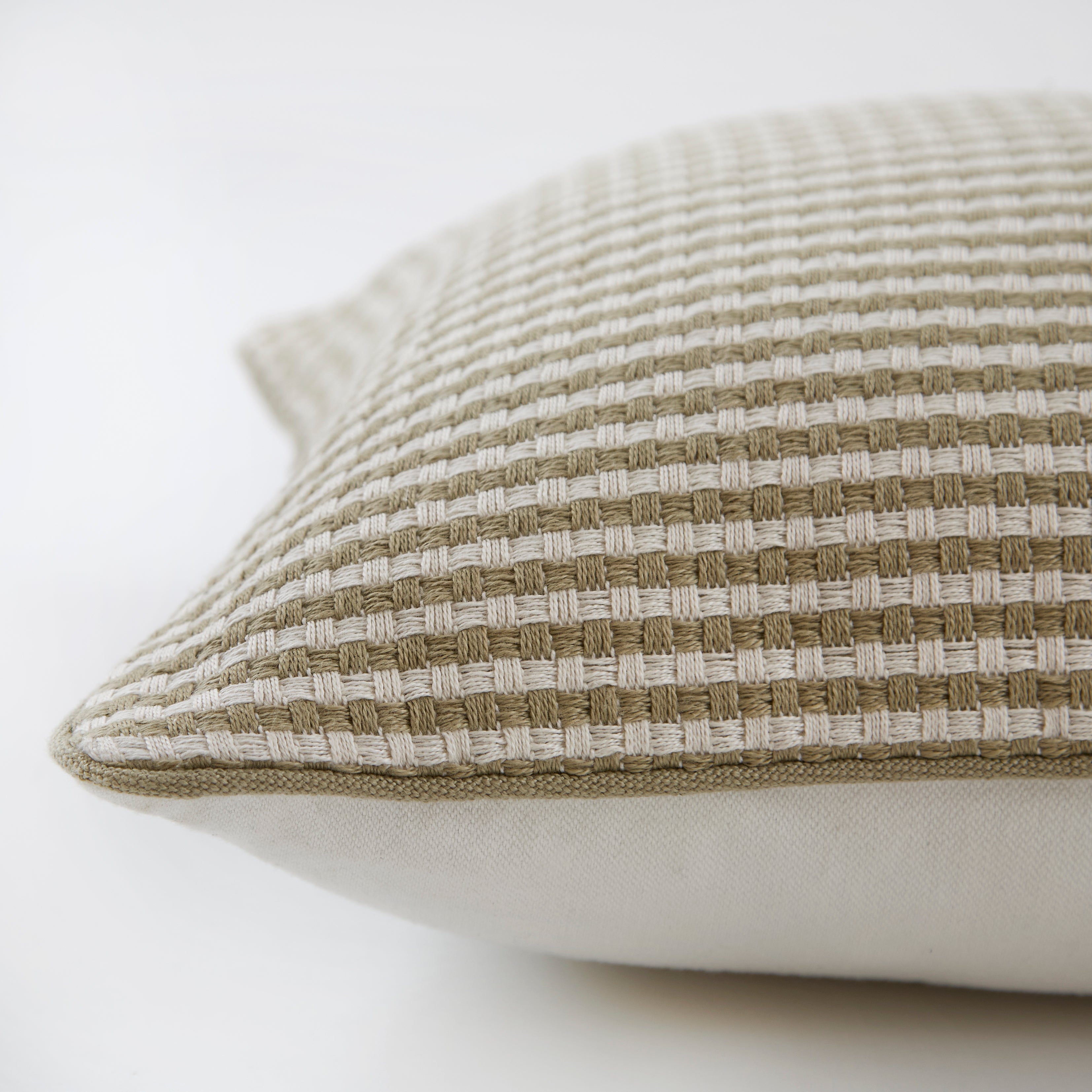 Pinstripe Eucalyptus Cushion