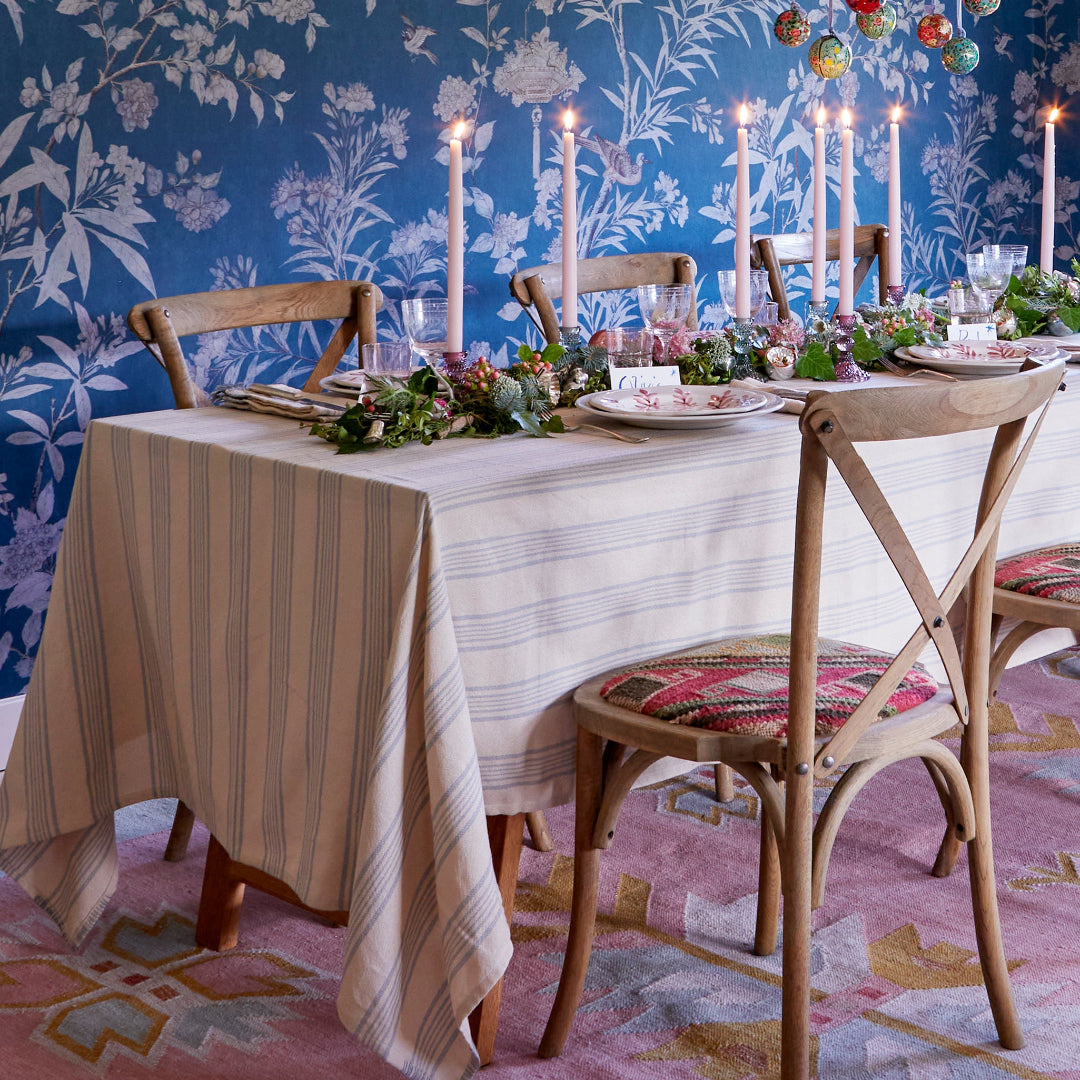 Antibes Sky Blue Tablecloth