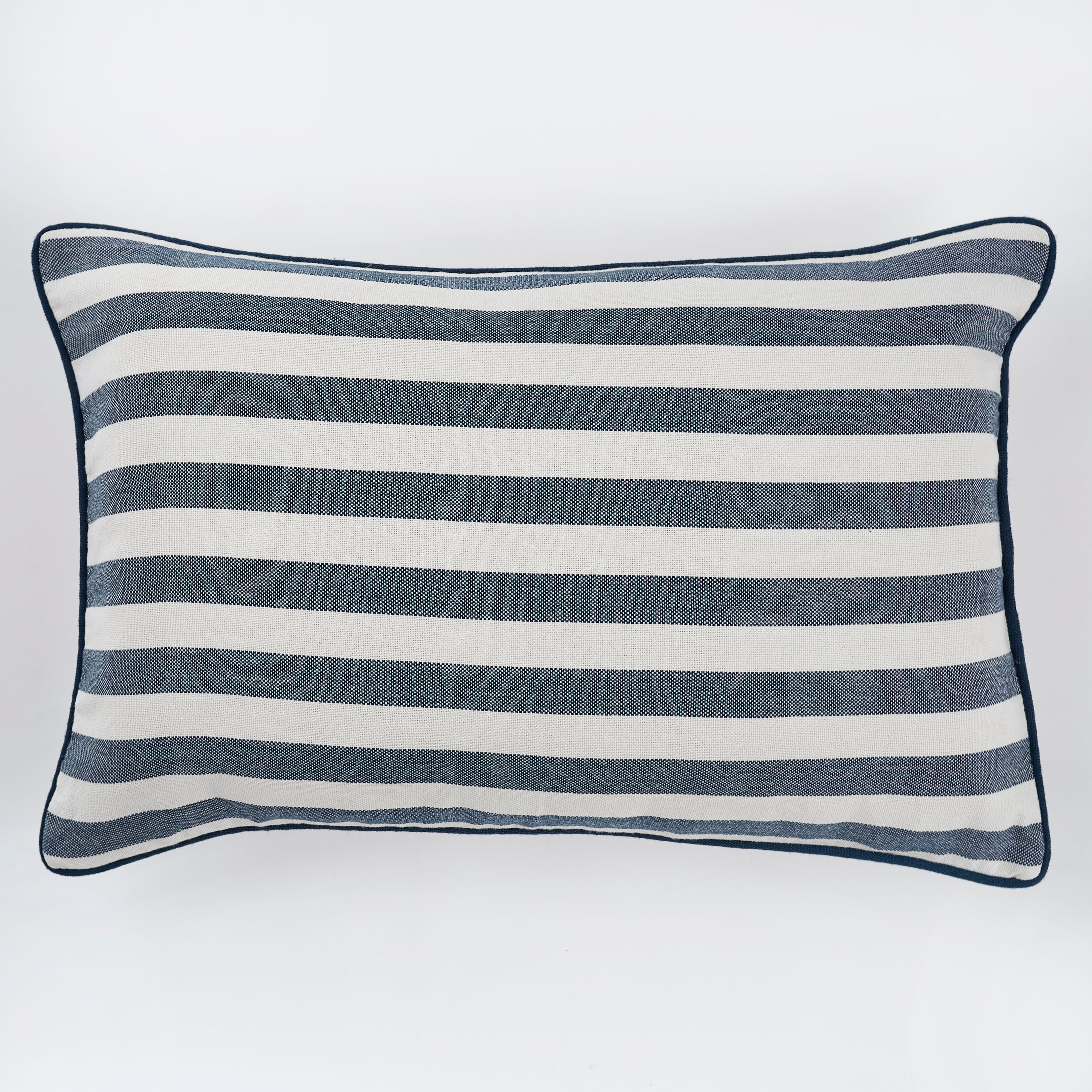 Whitsands Stripe Navy Cushion