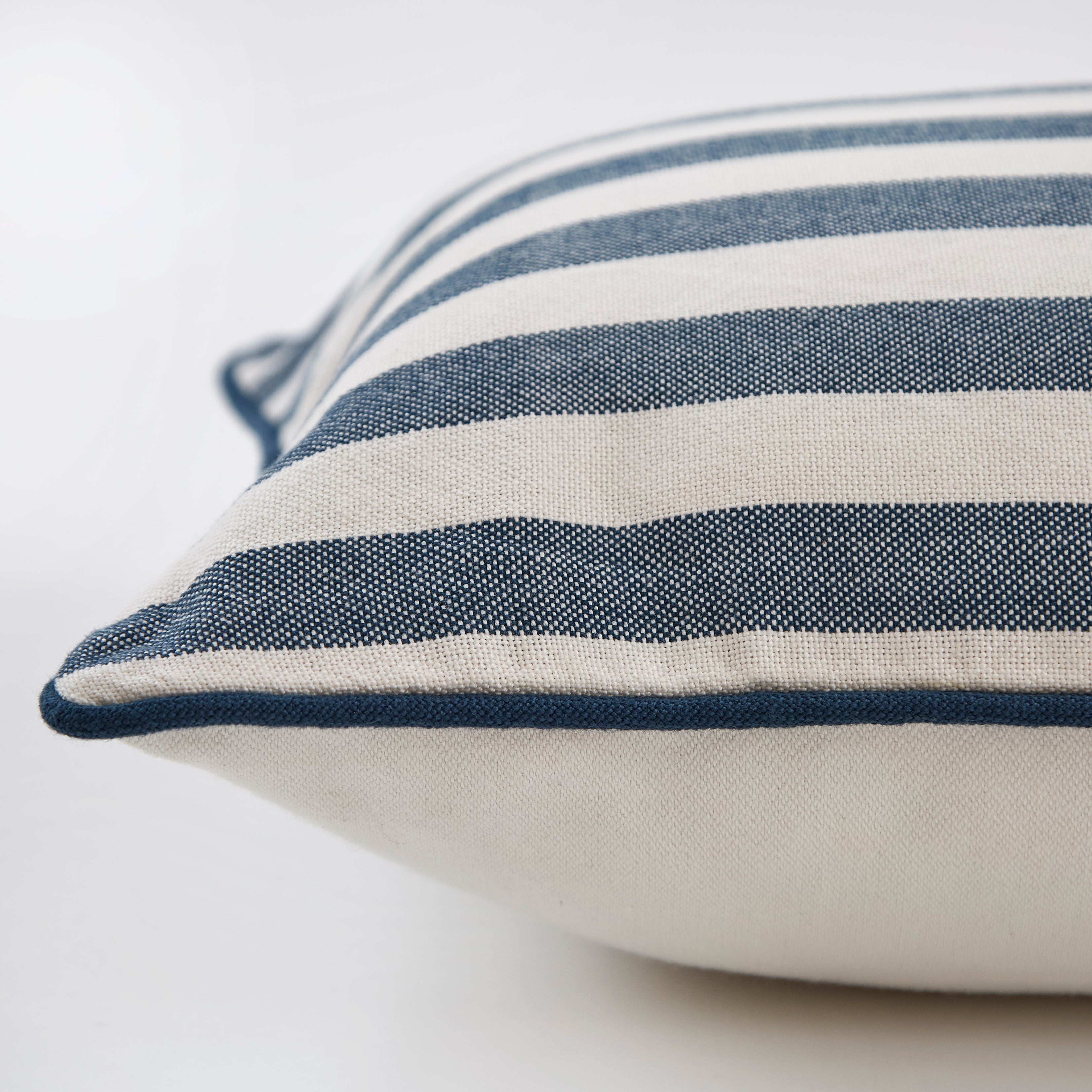 Whitsands Stripe Navy Cushion