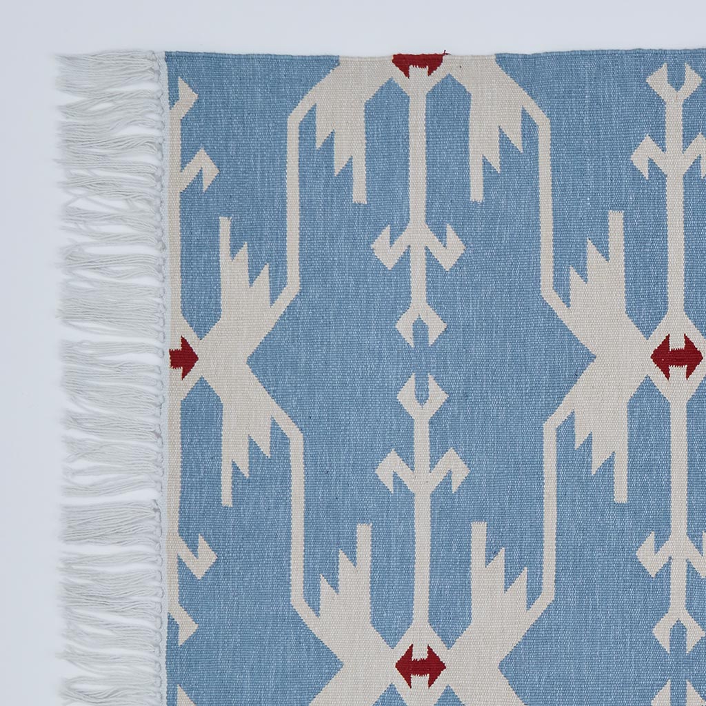 Anatolia Sky Blue Runner Rug