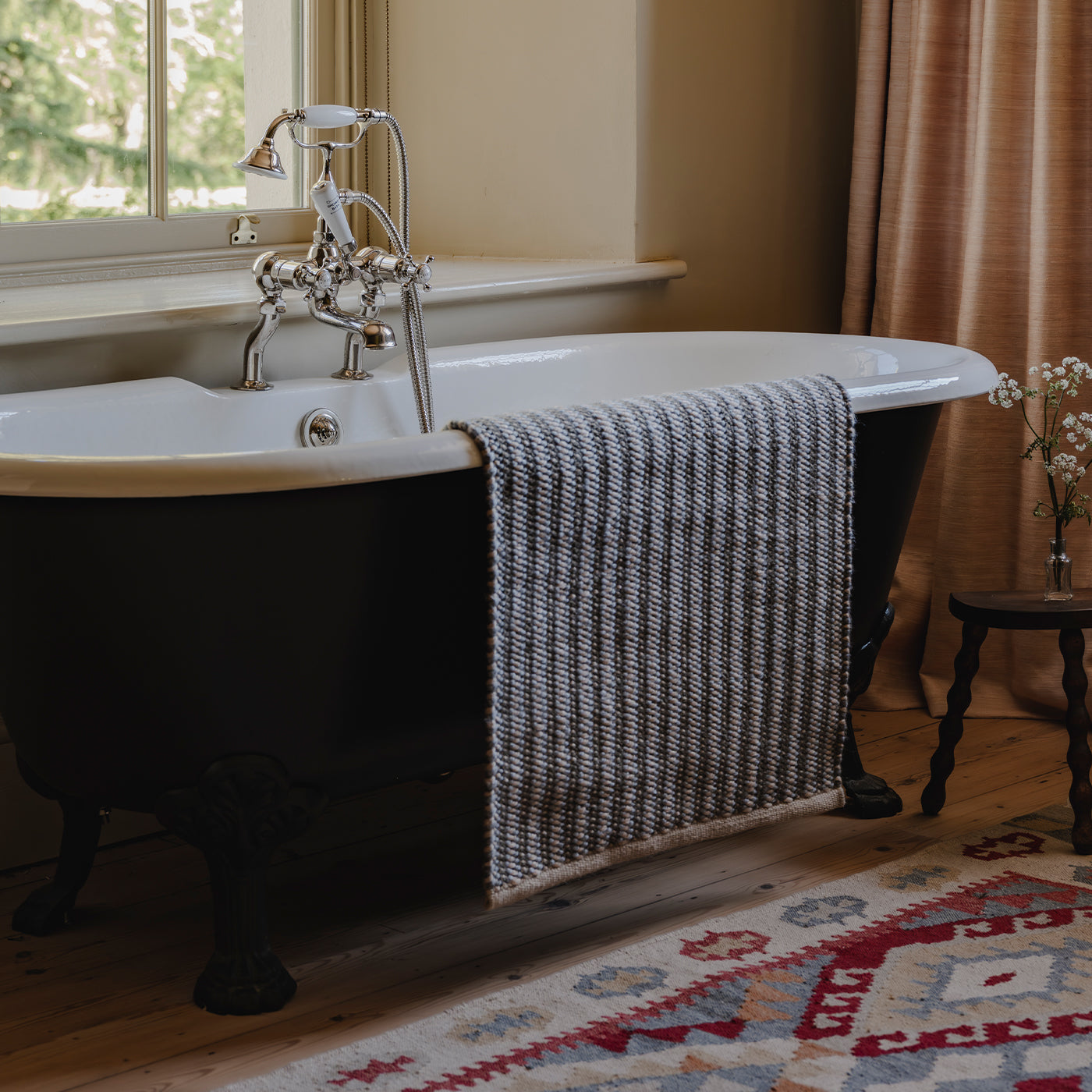 Dartmouth Stripe Pigeon Rug