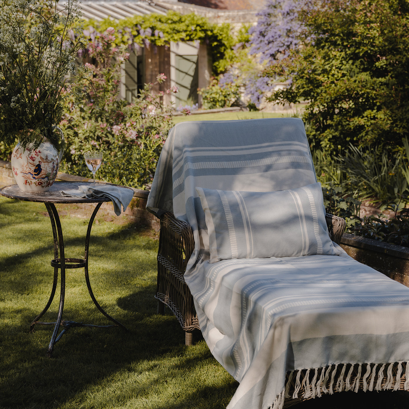 Moli Sky Blue Cushion