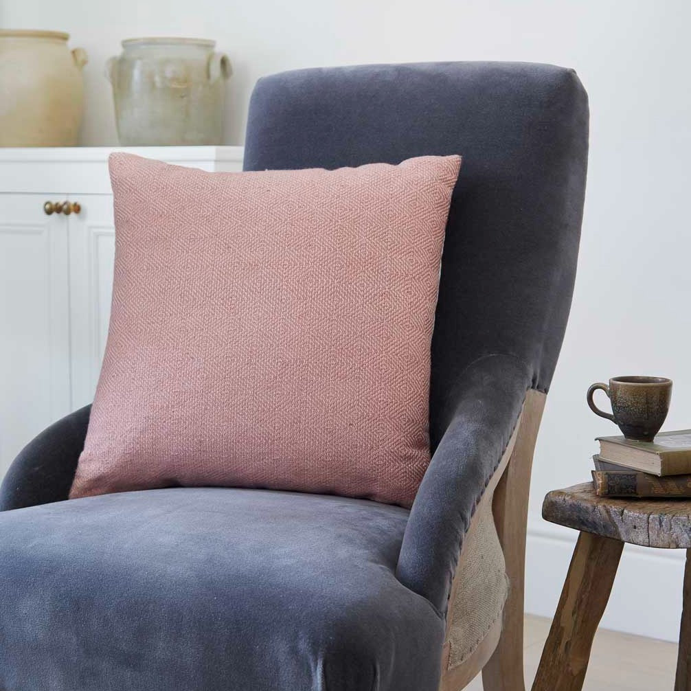 Coral cushions and clearance throws