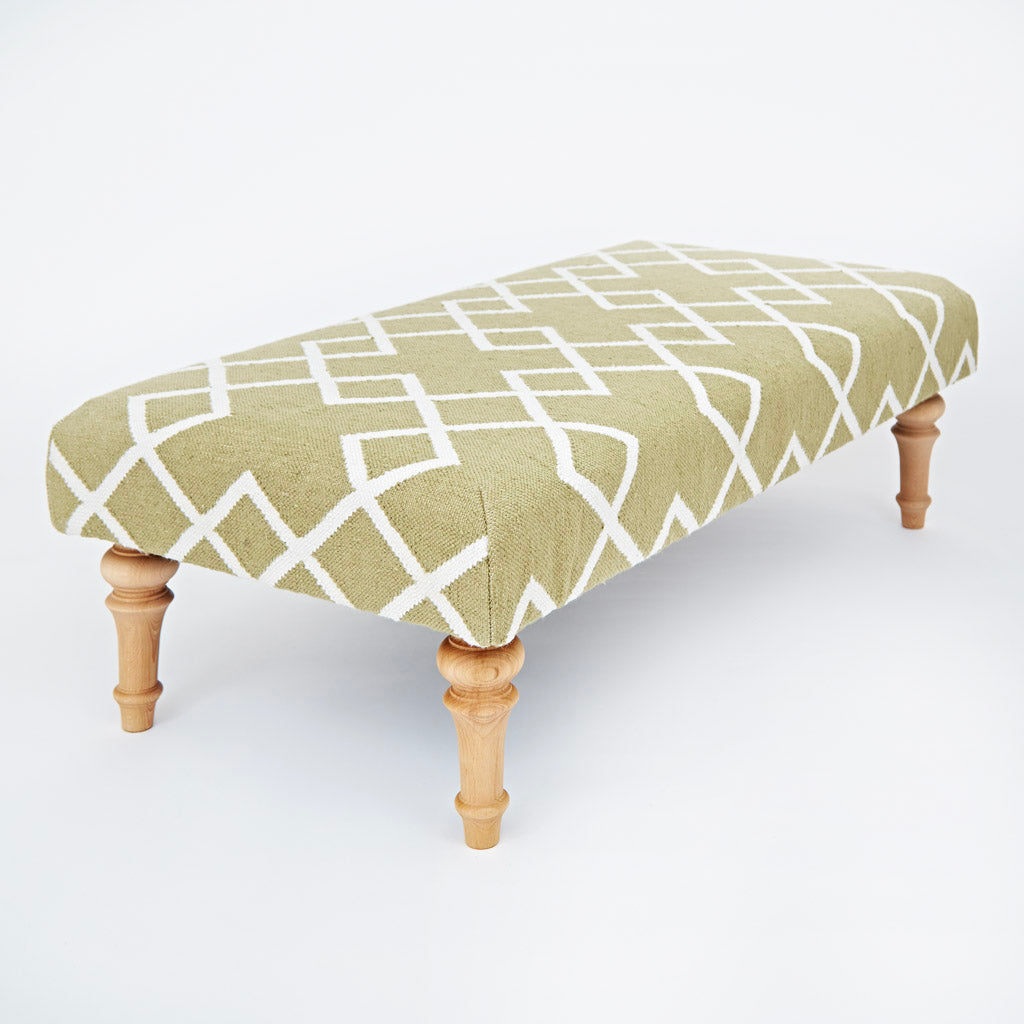 Juno Lichen Ottoman