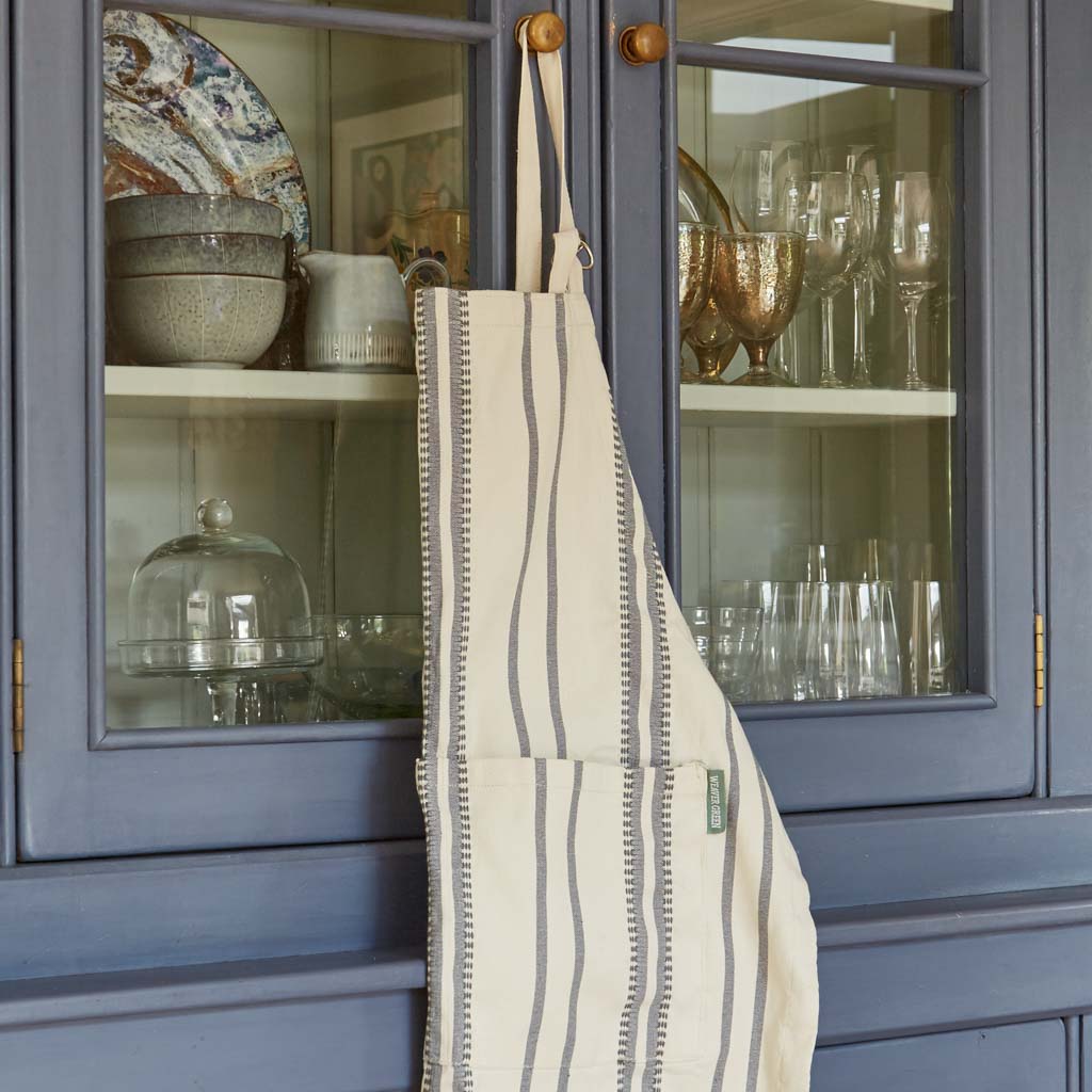 Las Salinas Blue Canvas Apron