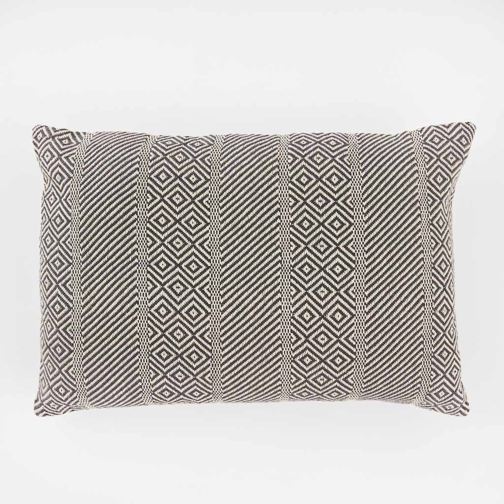 Minerva Charcoal Cushion