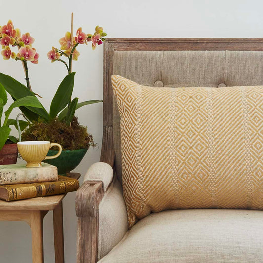 Minerva Gold Cushion