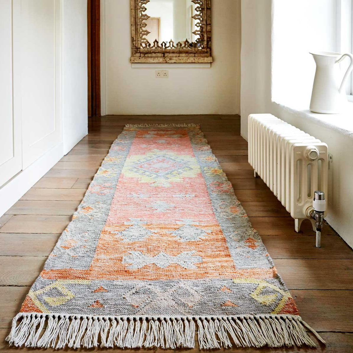 Nomad Tarifa Runner Rug in hallway