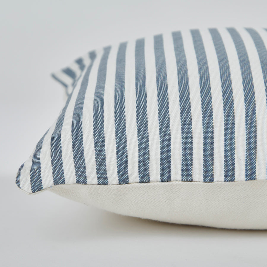 Toulouse Blue Canvas Cushion