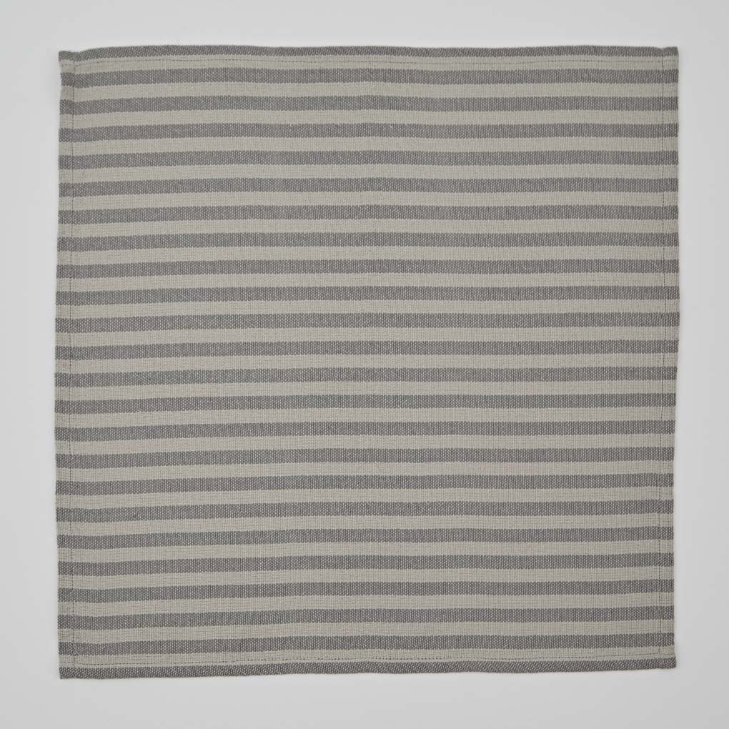Toulouse Grey Stripe Napkins (4 Pack) - Sale Item