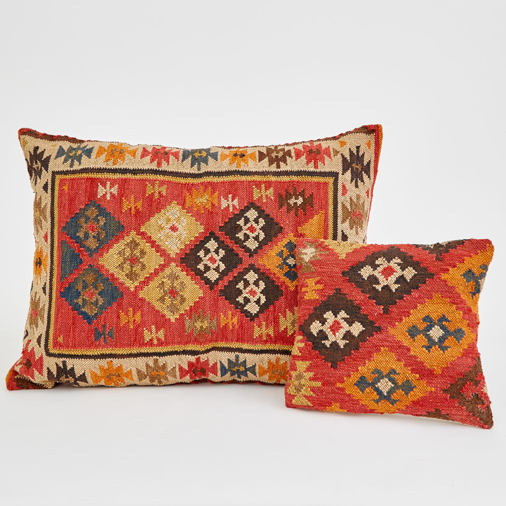 Nomad Patara Floor Cushion and standard size cushion