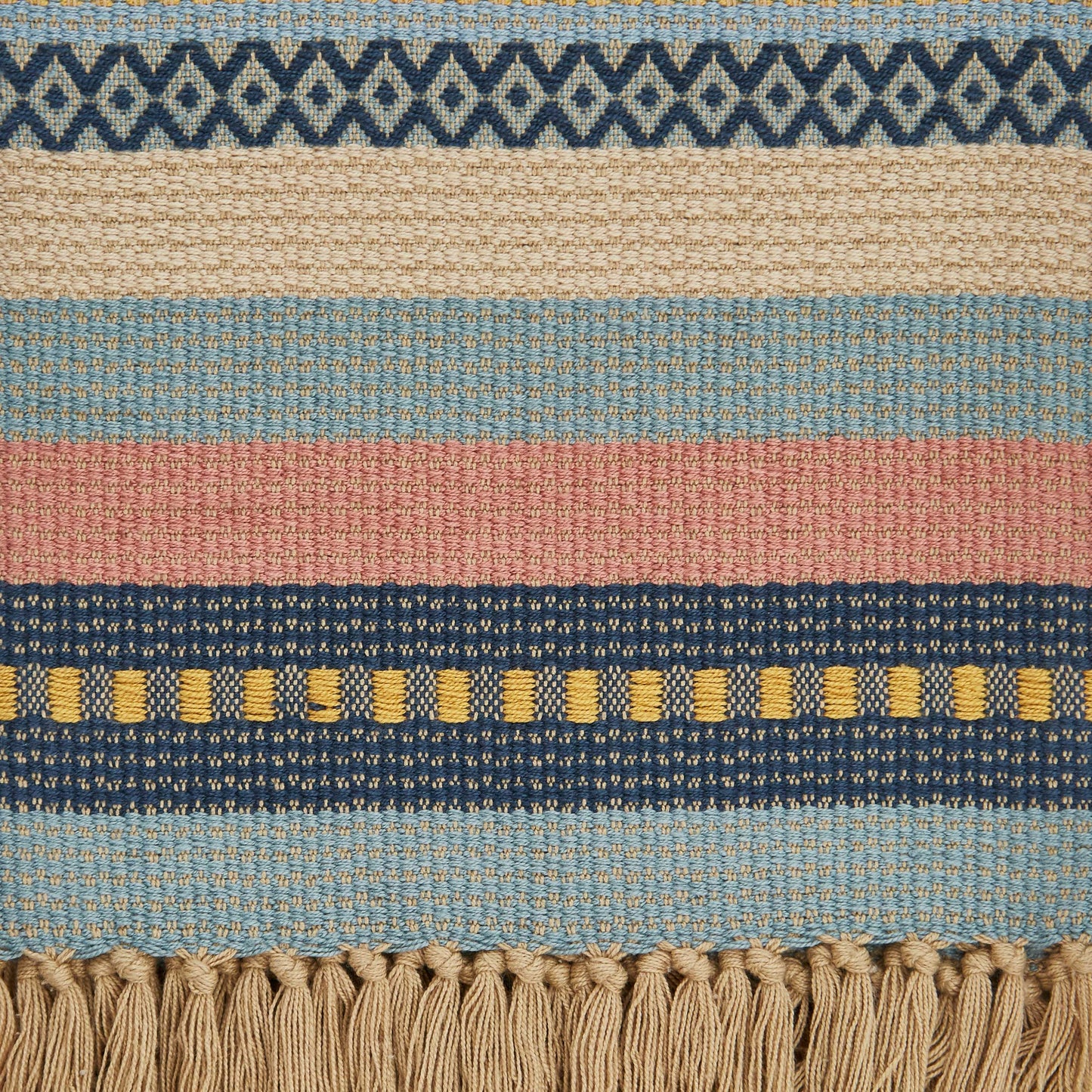 Darjeeling Caspian Throw