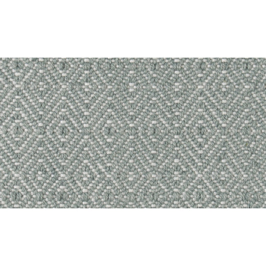 Dove Grey Diamond Rug close up