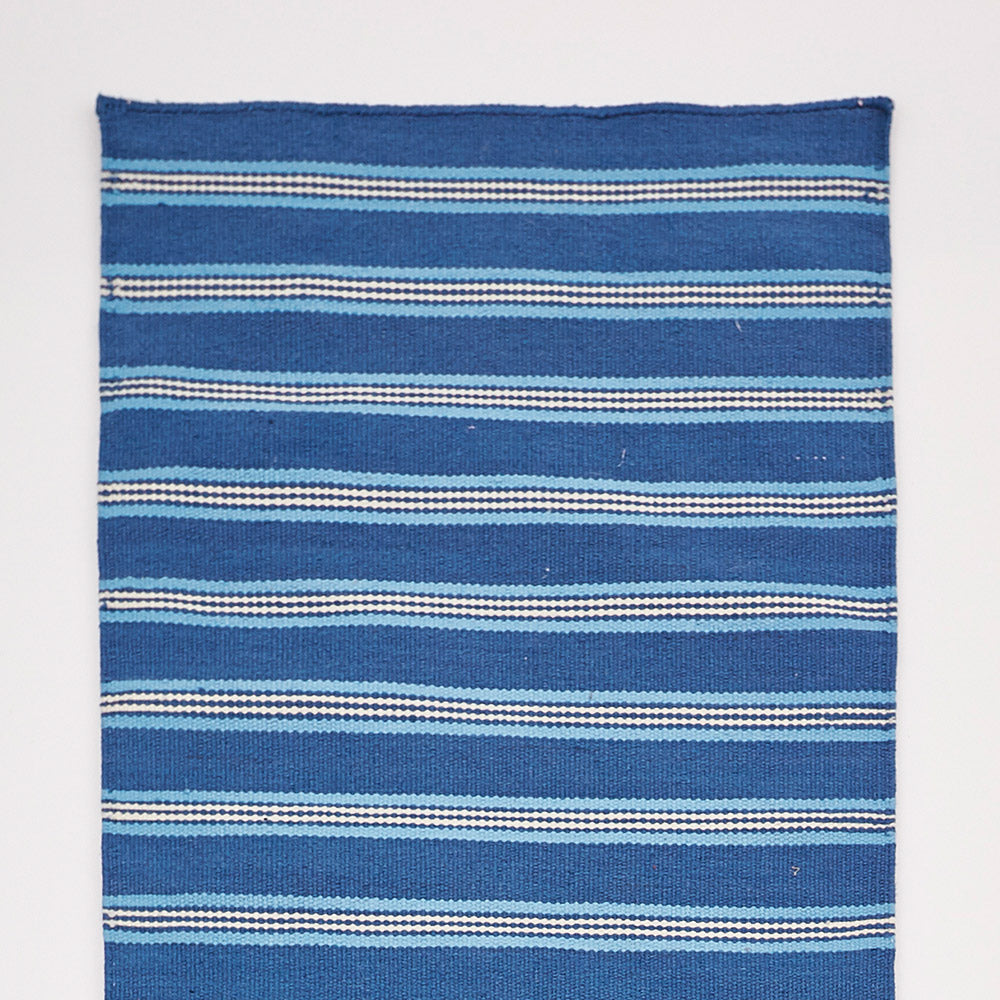 Henley Stripe Santorini Runner Rug close up