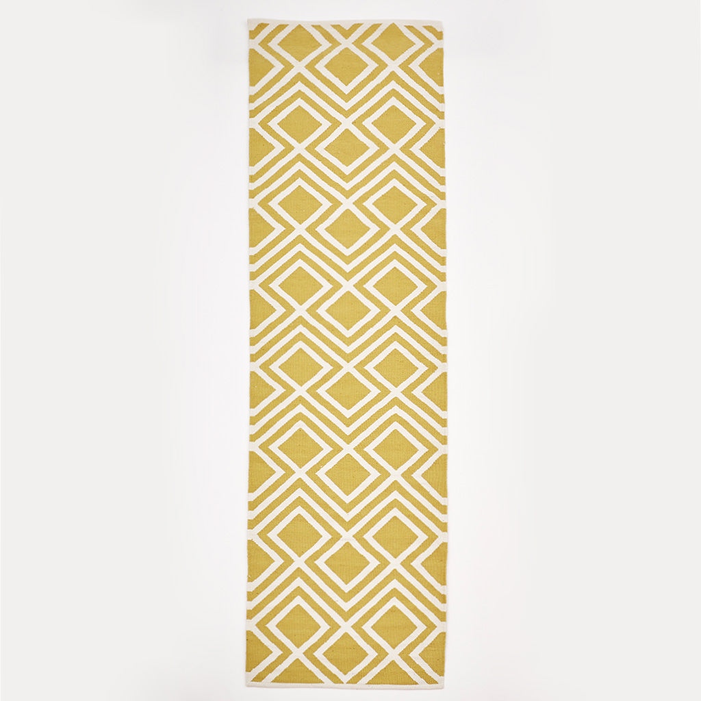 Gooseberry Iris Runner Rug