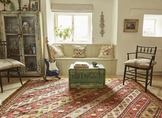 Beautiful, practical rugs and textiles made 100% from recycled plastic bottles