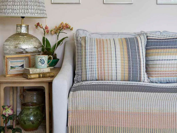 Madras Check Cushions