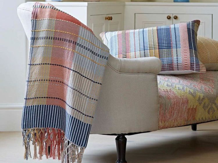 Madras Check Throws