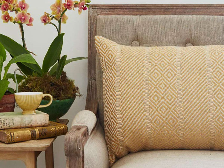 Mustard Cushions