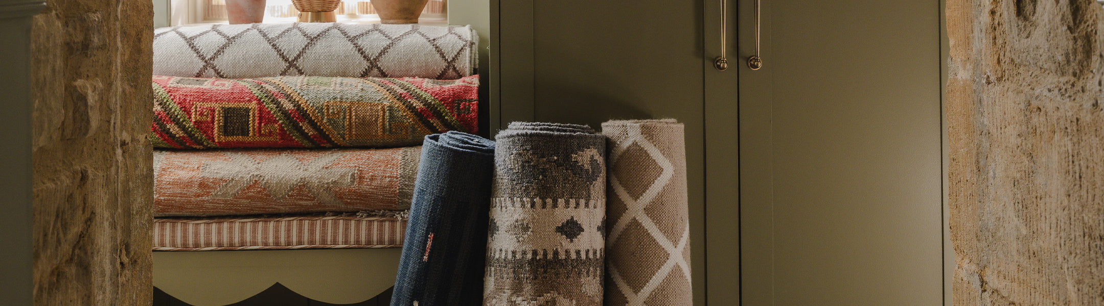 Machine Washable Rugs | 100% Recycled Plastic | Weaver Green