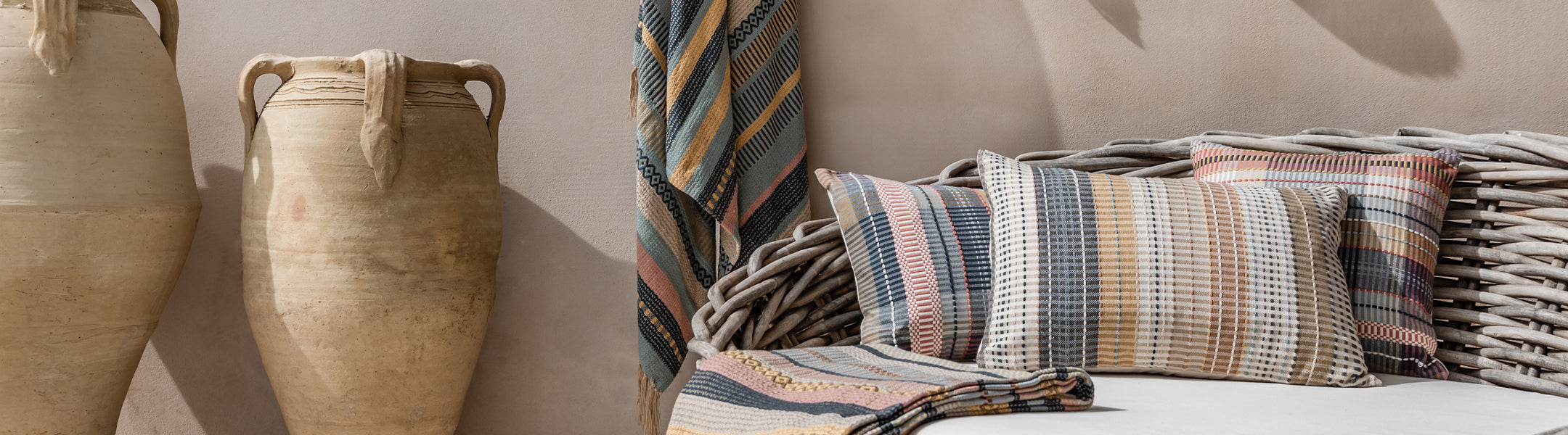 Multi-coloured Cushions