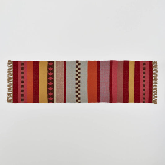 Darjeeling Rainbow Runner Rug - 600cm x 70cm