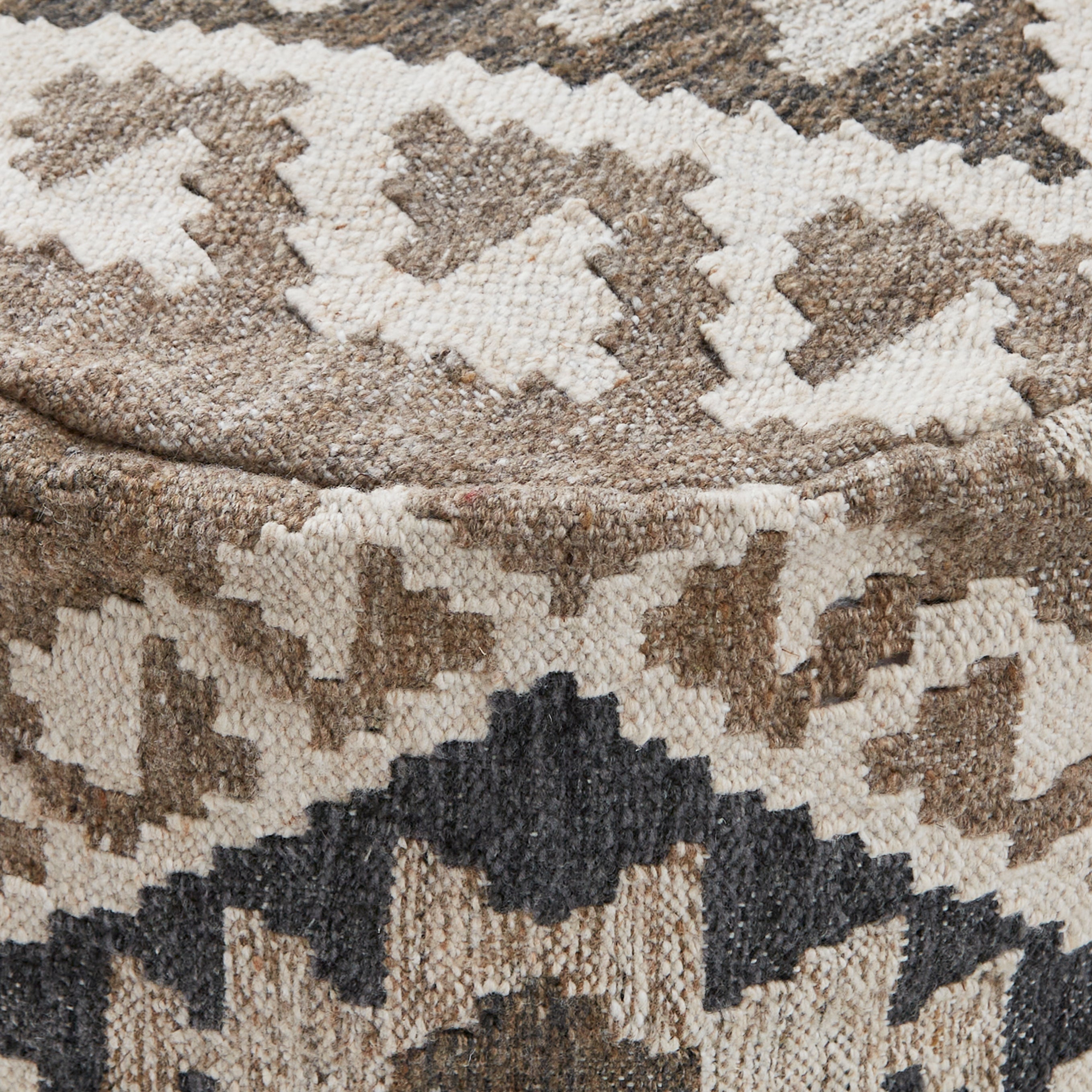 Samarkand Monochrome Footstool