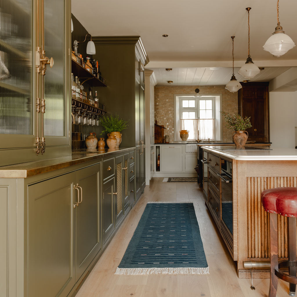 Cosmo Indigo Runner Rug