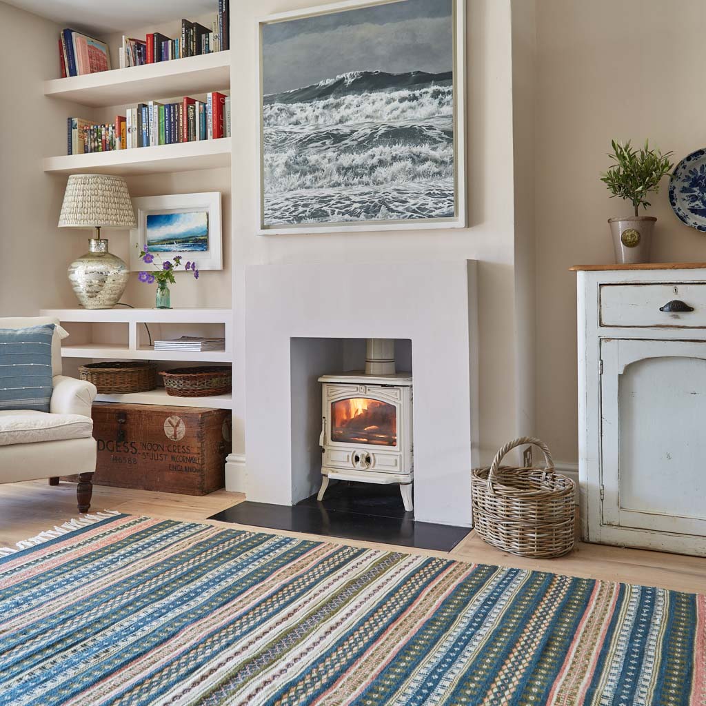 Fairisle Coral Rug