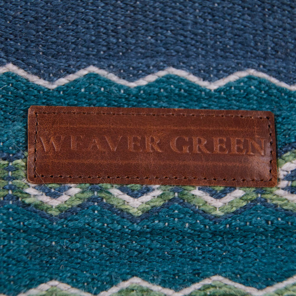 Fairisle Green Weekender Bag