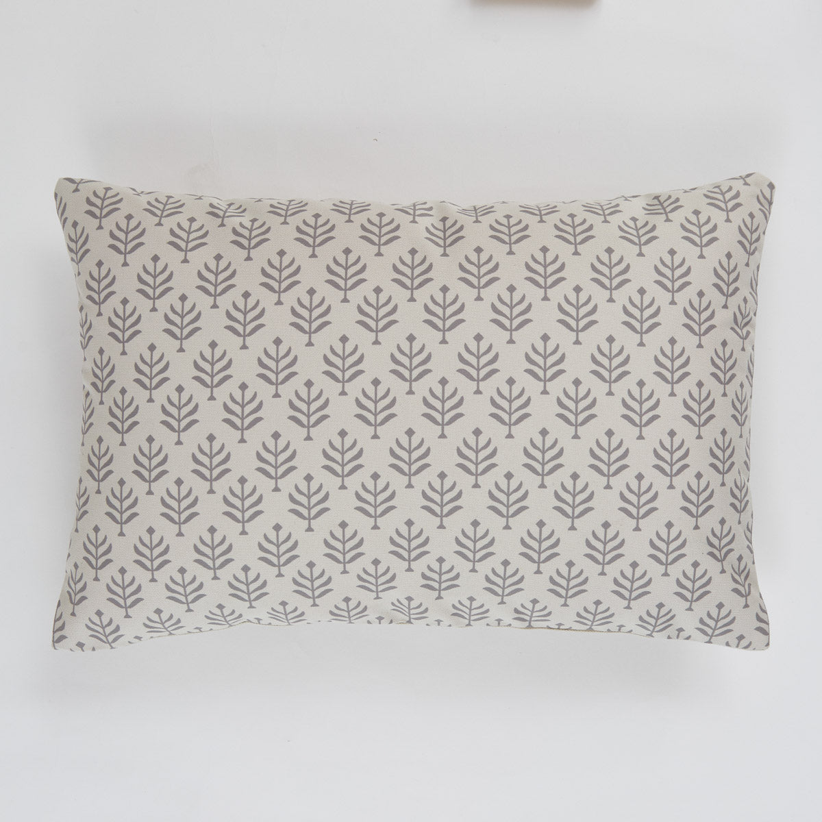 Fern Chinchilla Canvas Cushion