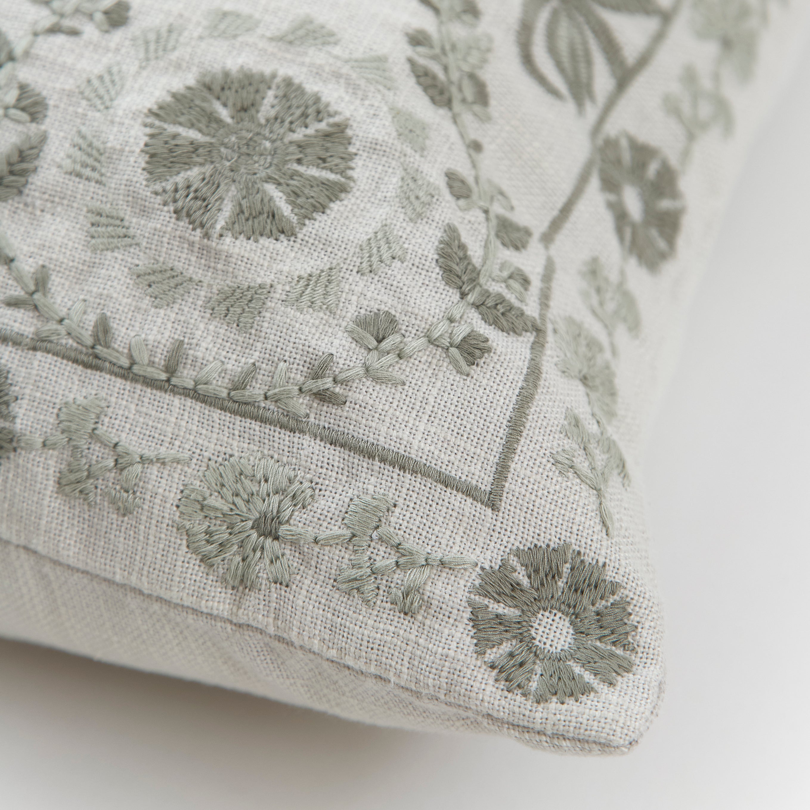 Suzani Garland Eucalyptus Cushion