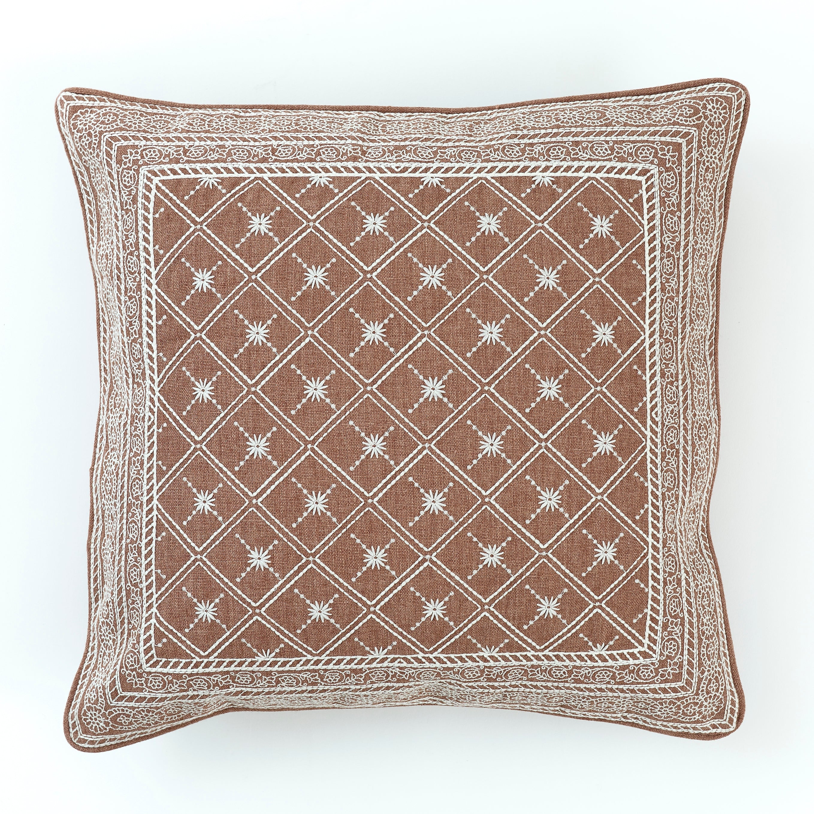 Lucknow Star Pippins Pink Cushion