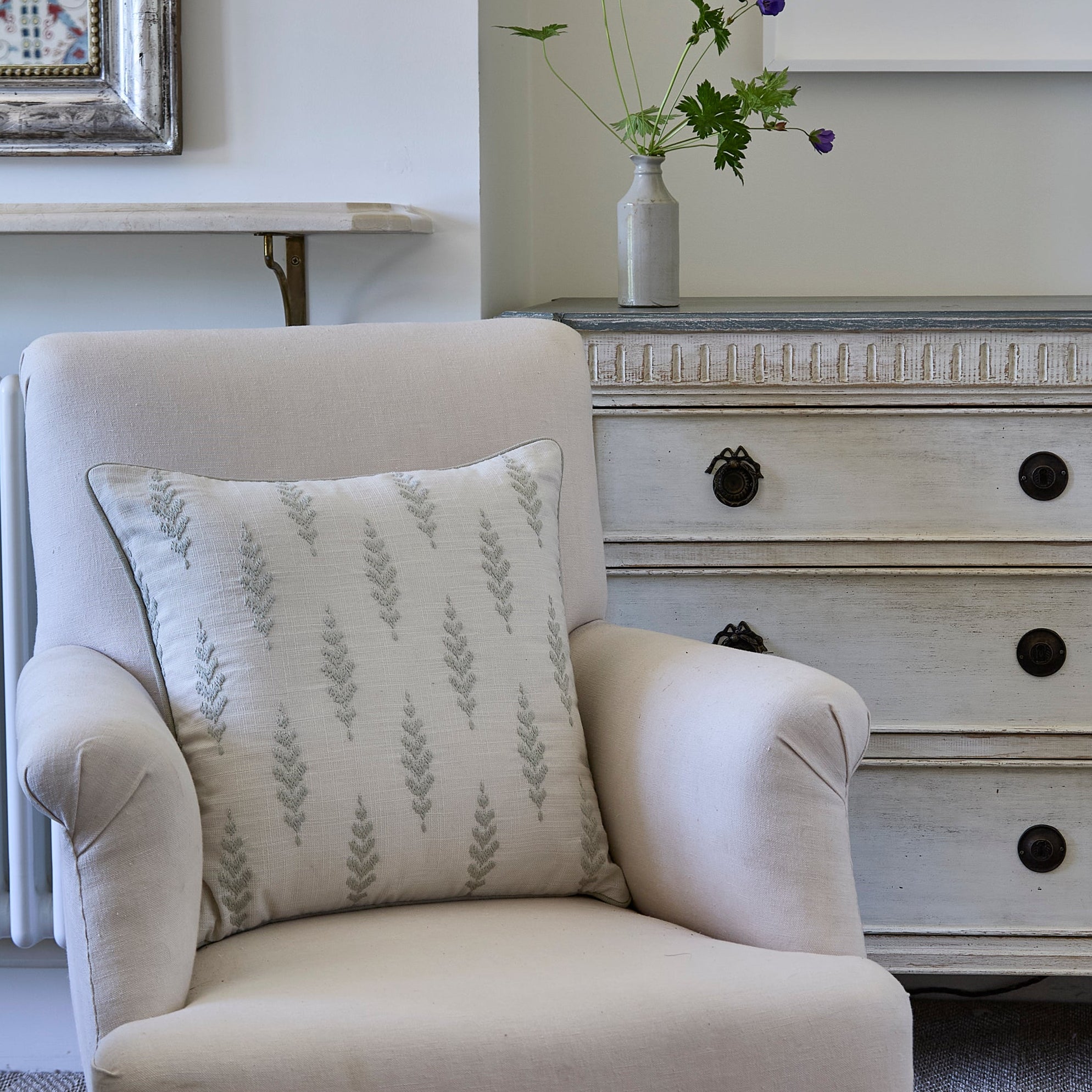 Marianne Eucalyptus Cushion