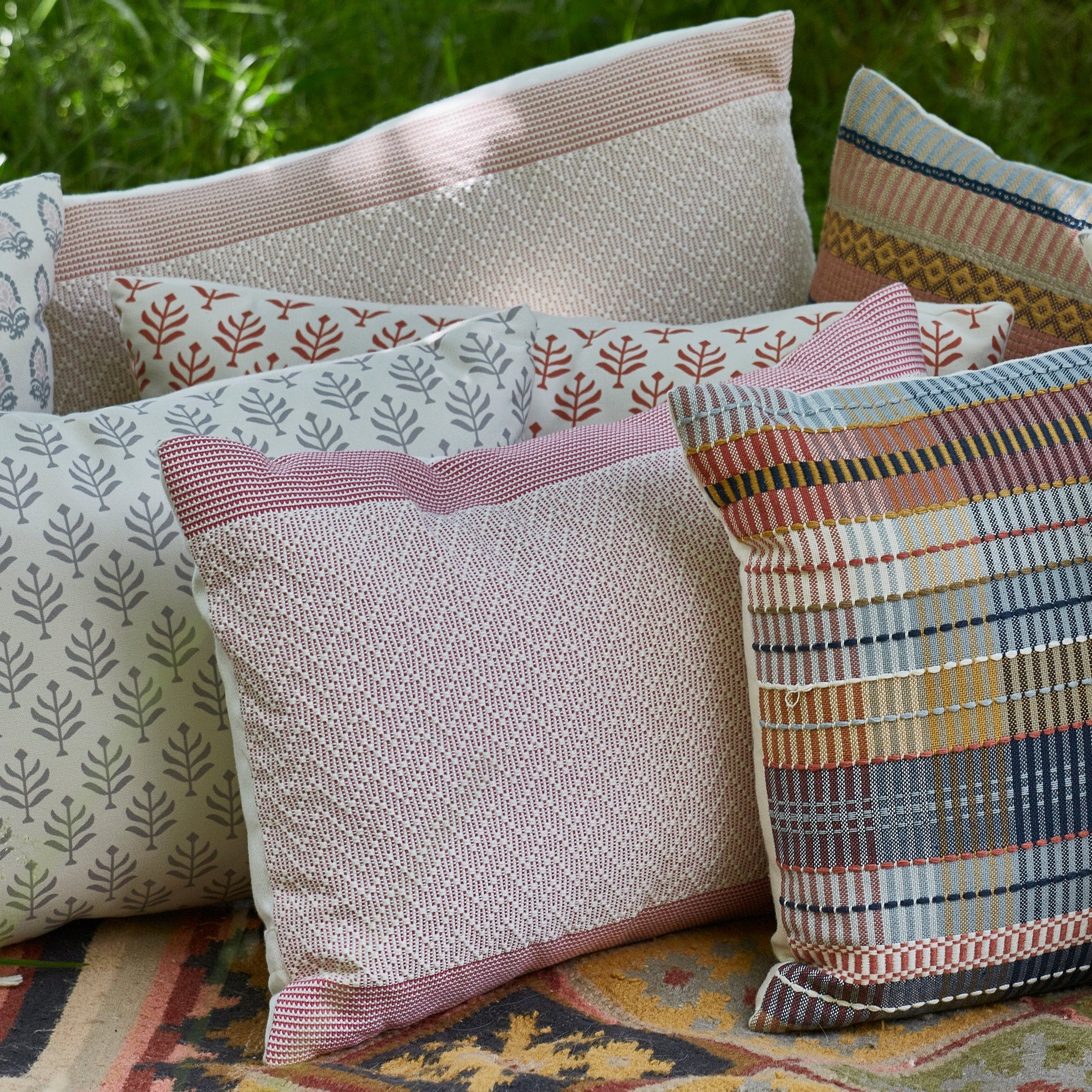 Chevron Watermelon Cushion
